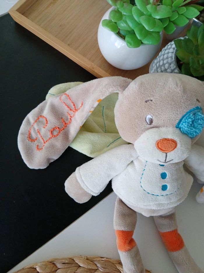 Péluche doudou Lapin Personnalisée Neuf 🌿🎁 - photo numéro 6