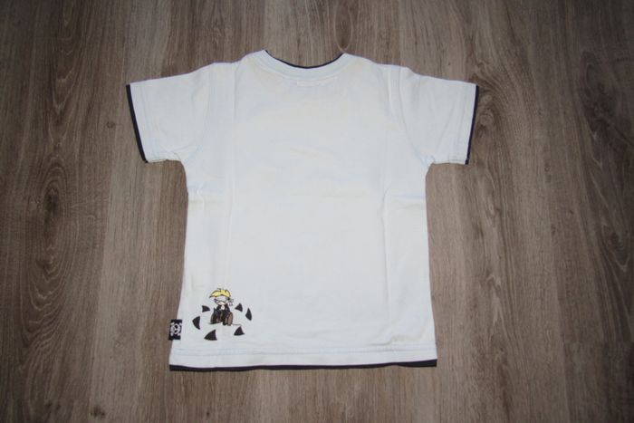 TEE SHIRT MC BLEU CIEL BÉBÉ GARÇON "H&M" - 2 / 3 ANS - n°02 - photo numéro 3