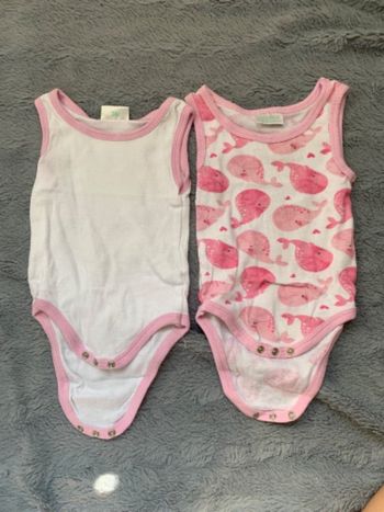 Lot de body’s sans manche