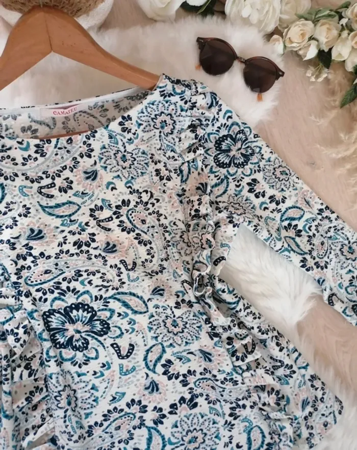 Blouse camaïeu taille M 🌸 - photo numéro 2