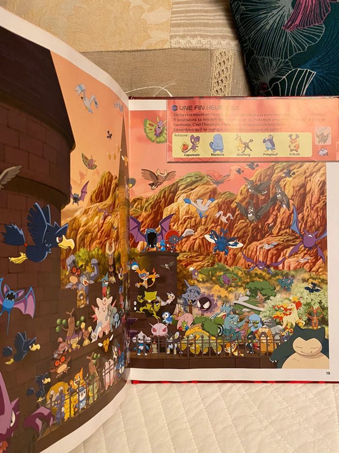 Livre jeu Pokémon cherche et trouve Aventure Darkrai - photo numéro 8