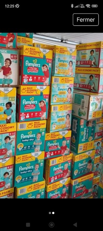 Pampers lire l annonce