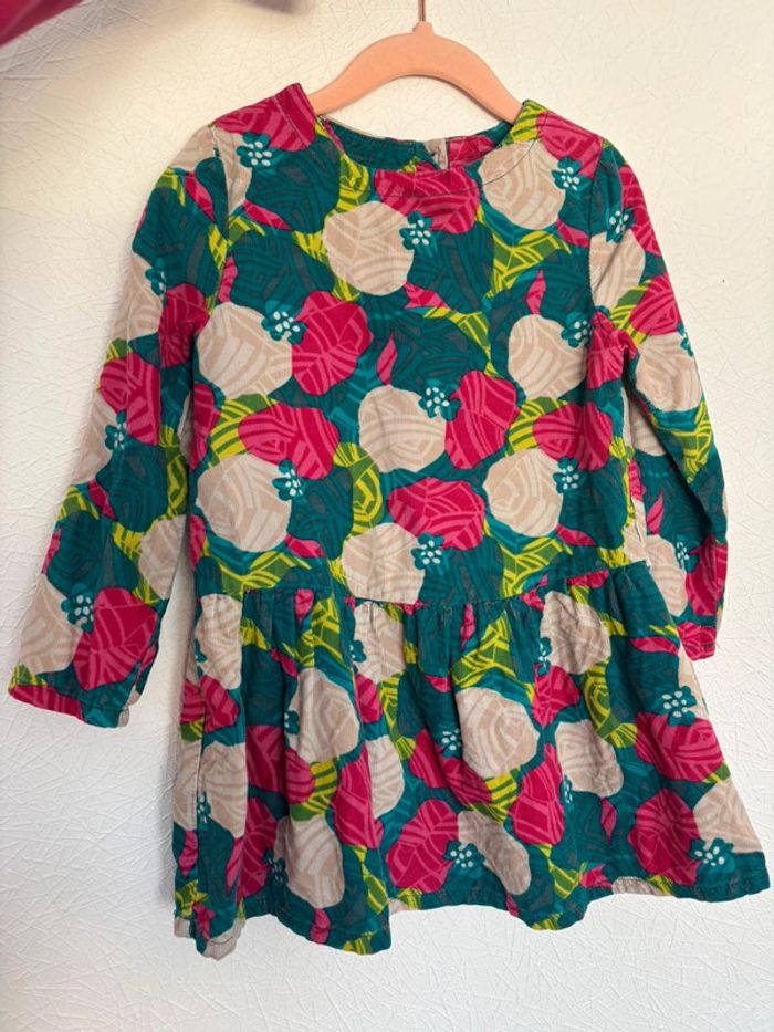 Robe velours - du pareil au même - 4 ans
