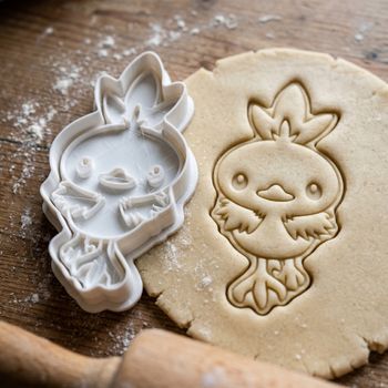 Emporte-pièce Poussifeu style Pokémon - Découpoir Biscuits et Sablés