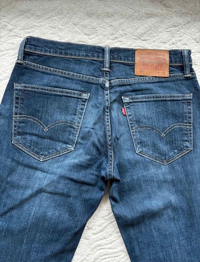 Jean Levi’s 511 bleu foncé slim fit homme taille W31 40/42 M/L L32 - photo numéro 12