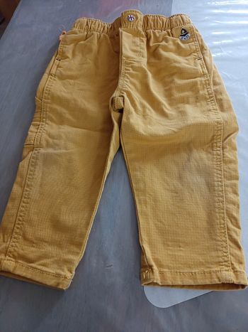 Pantalon moutarde