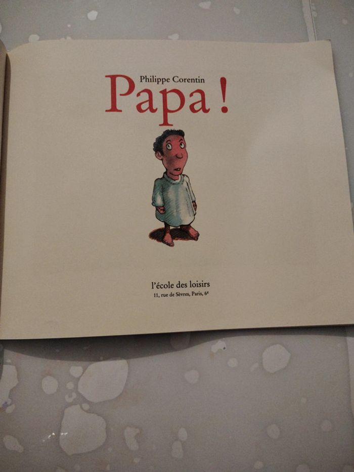 Livre Papa ! - photo numéro 2