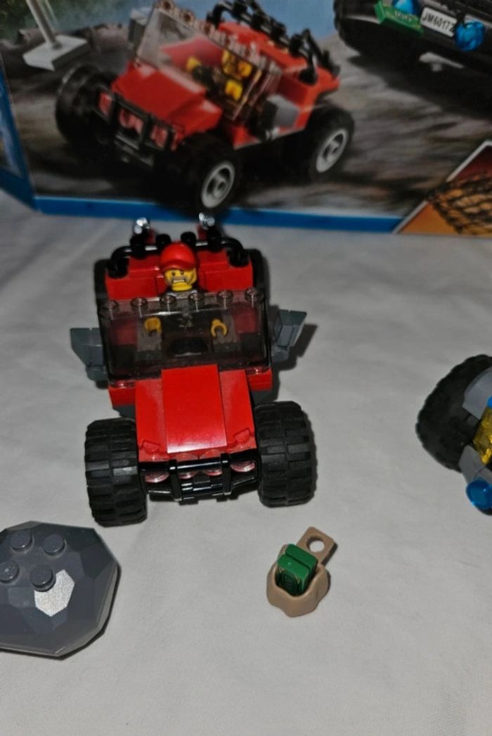 Lego City 60172- La poursuite en montagne-Complet avec notices et boîte - photo numéro 5