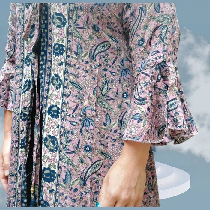 Kimono en pure soie pour t40 - photo numéro 2