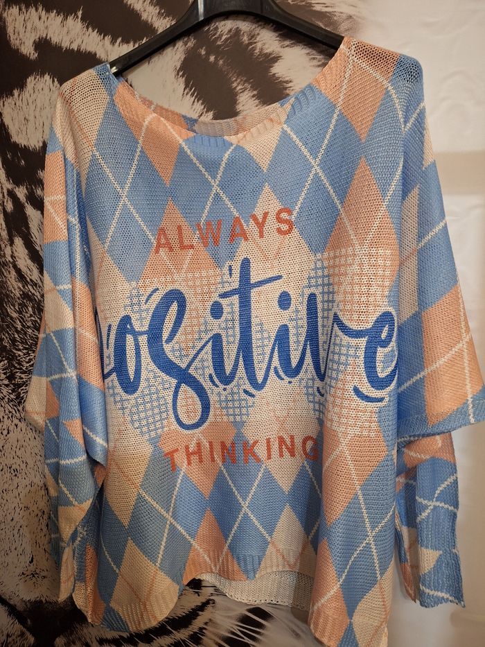 Pull en maille positive 44