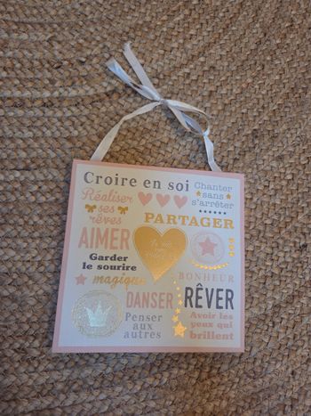 Cadre petite fille je suis une princesse