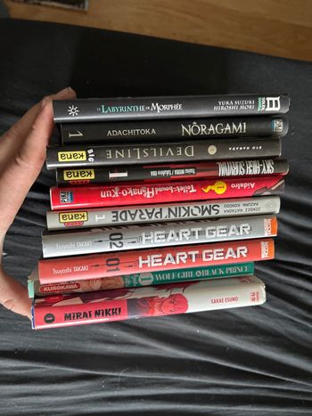 Lot manga 3 unité 