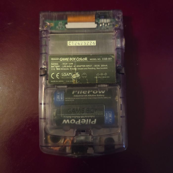 gameboy color transparente - photo numéro 2