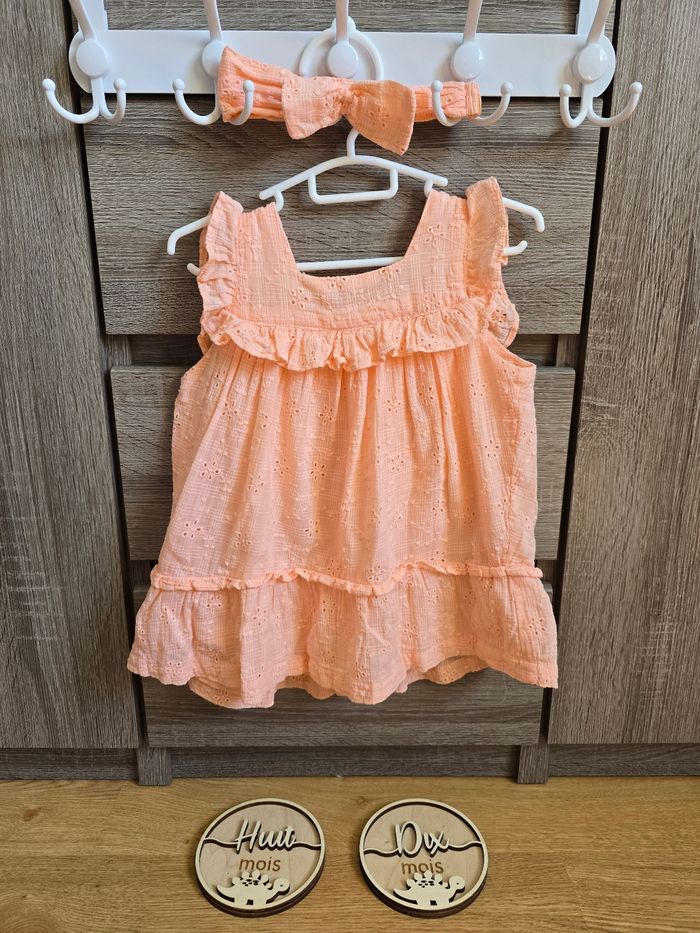 Vêtement Bébé Fille - Robe - Vertbaudet - 18 mois 80 cm - photo numéro 2
