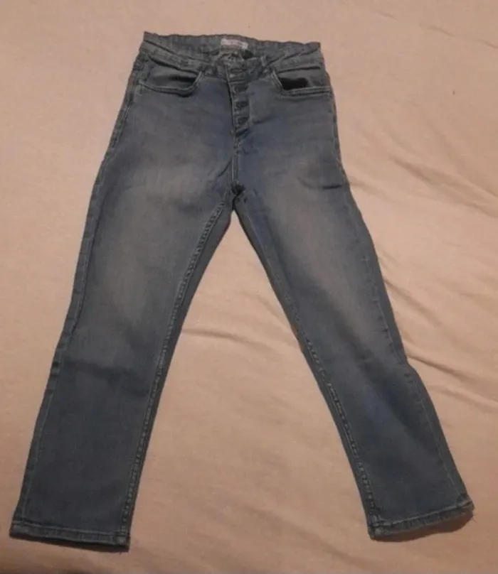 Lot de 2 pantacourts  skinny femme taille 38 en jean stretch - photo numéro 3