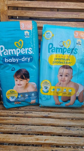 Couches pampers