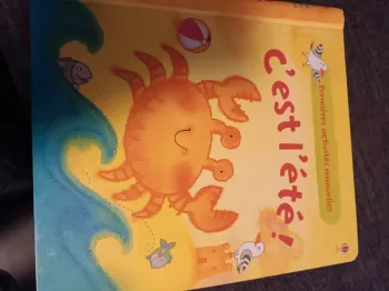 C'est l'été livres activités manuelles Usborne