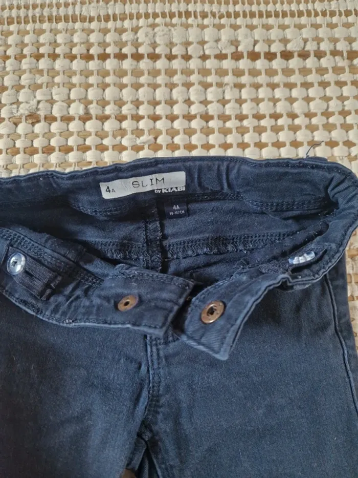 👖 Pantalon slim fille – Taille 4 ans - photo numéro 4