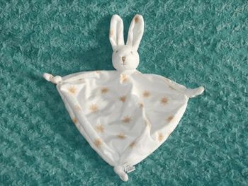 Doudou plat lapin blanc soleil bouchara 🐰parfait état