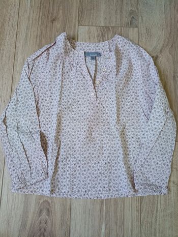 Blouse rose pale