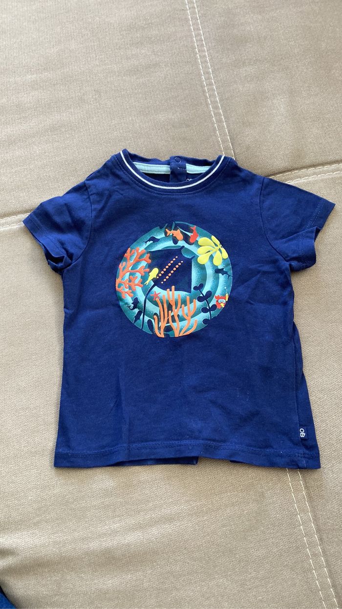 T shirt okaidi 6 mois