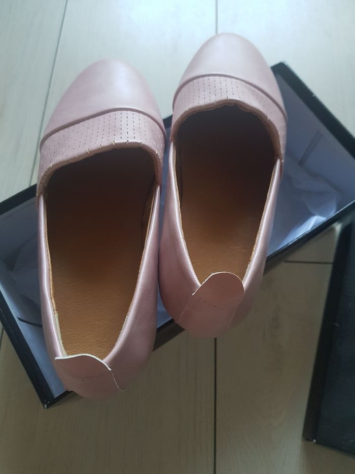 Magnifique mocassin rose pointure 36 neuf - photo numéro 3