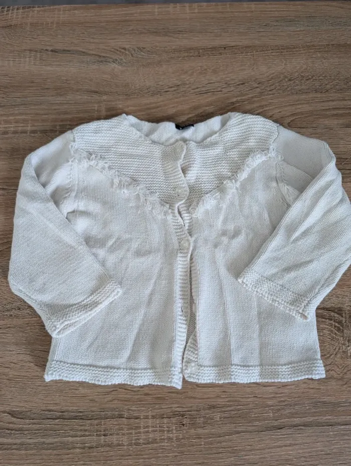 Gilet crème