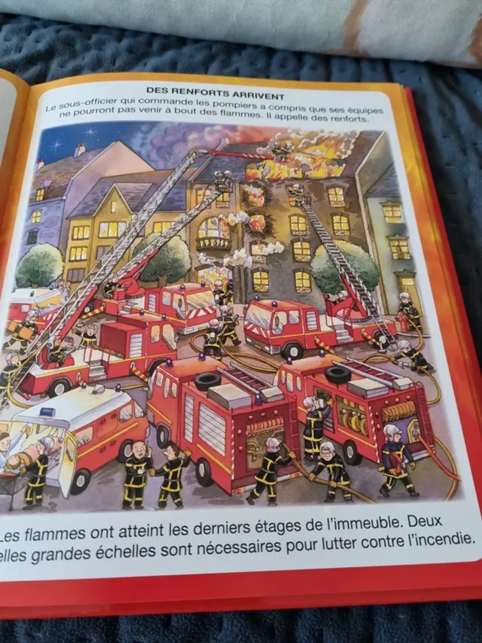 Livre "l imagerie des pompiers" - photo numéro 7