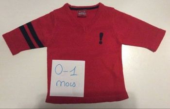 Pull Devil Child rouge et noir