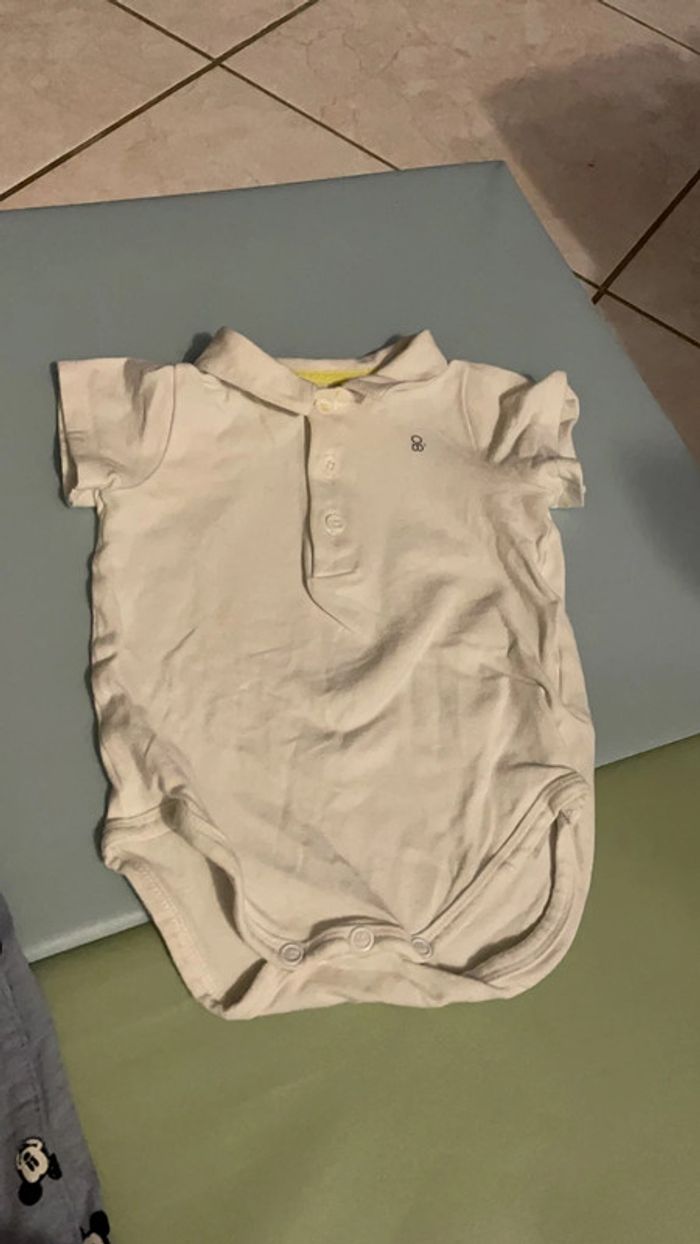 Lot salopette et body polo 9 mois - photo numéro 6