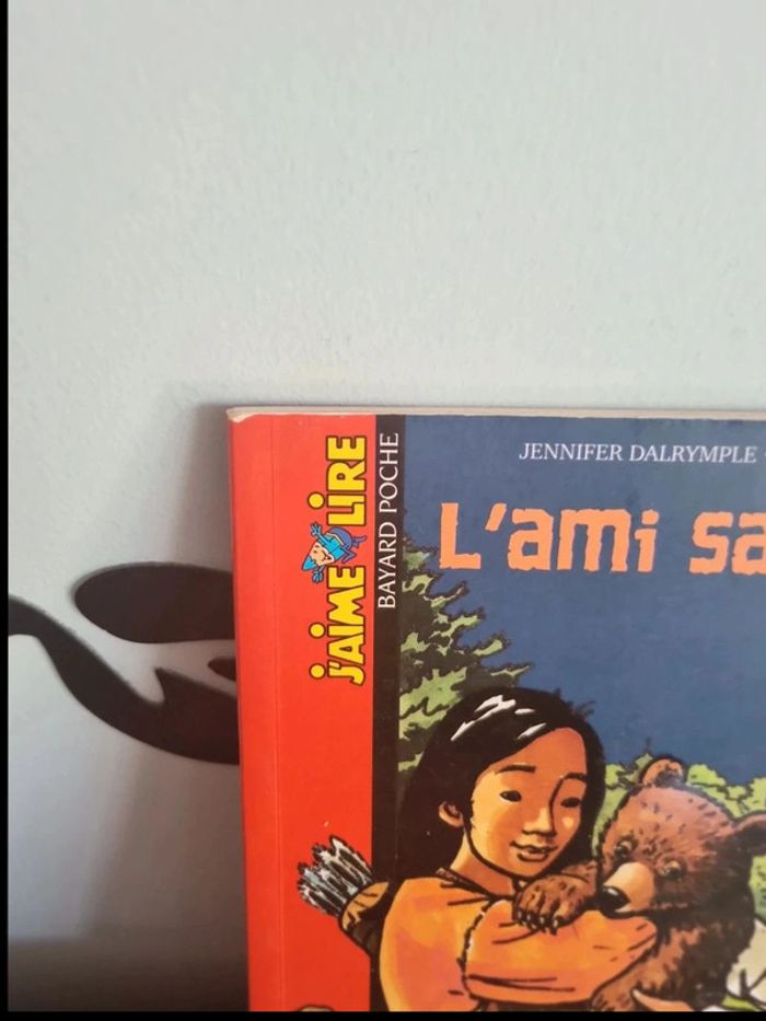 Livre enfant j'aime lire l'ami sauvage - photo numéro 2