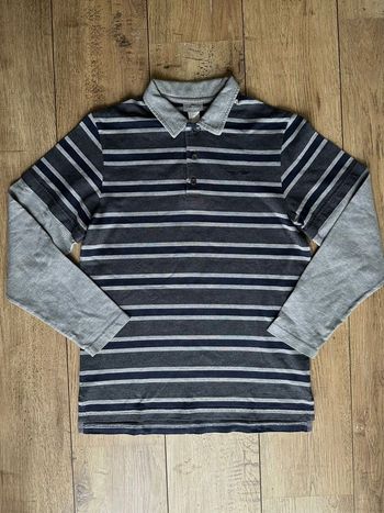 Polo manches longues Cyrillus, taille 14 ans.