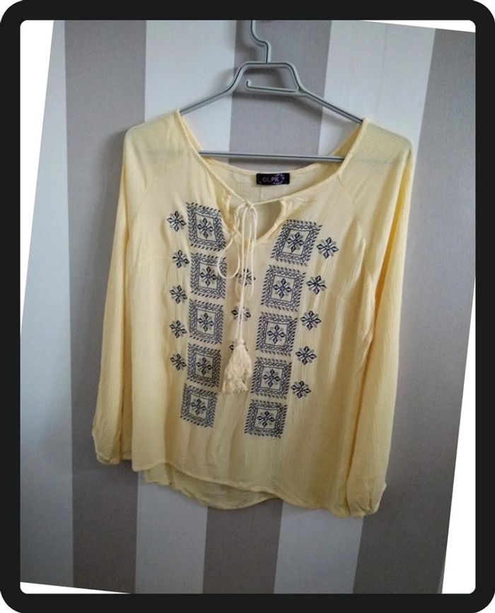 Blouse jaune
