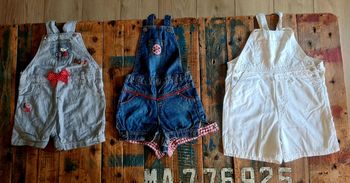 Lot de 3 combi short été