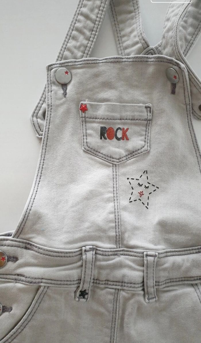 Salopette short fille 3 ans - photo numéro 3
