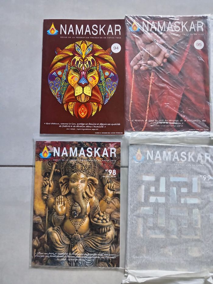 Lot de 10 revues namaskar FFHY - photo numéro 2