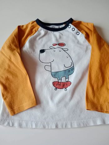 t-shirt manches longues 3 ans