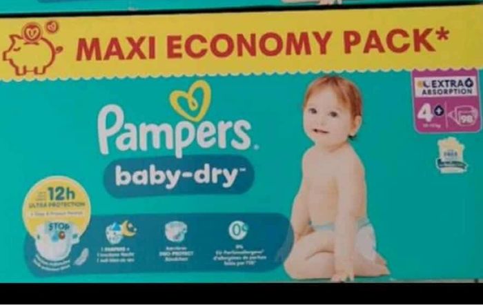 Pampers taille 4+