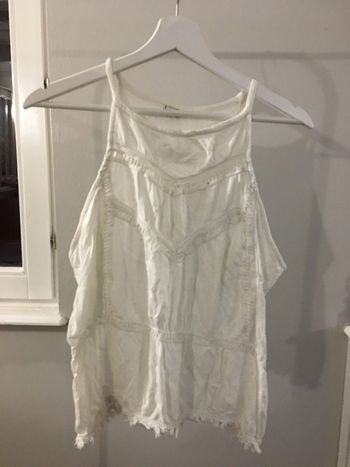 Débardeur blanc Pimkie taille S