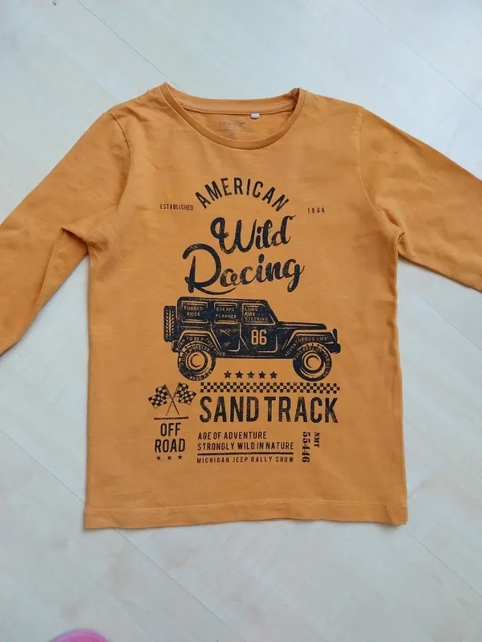 T-shirt manches longues garçon