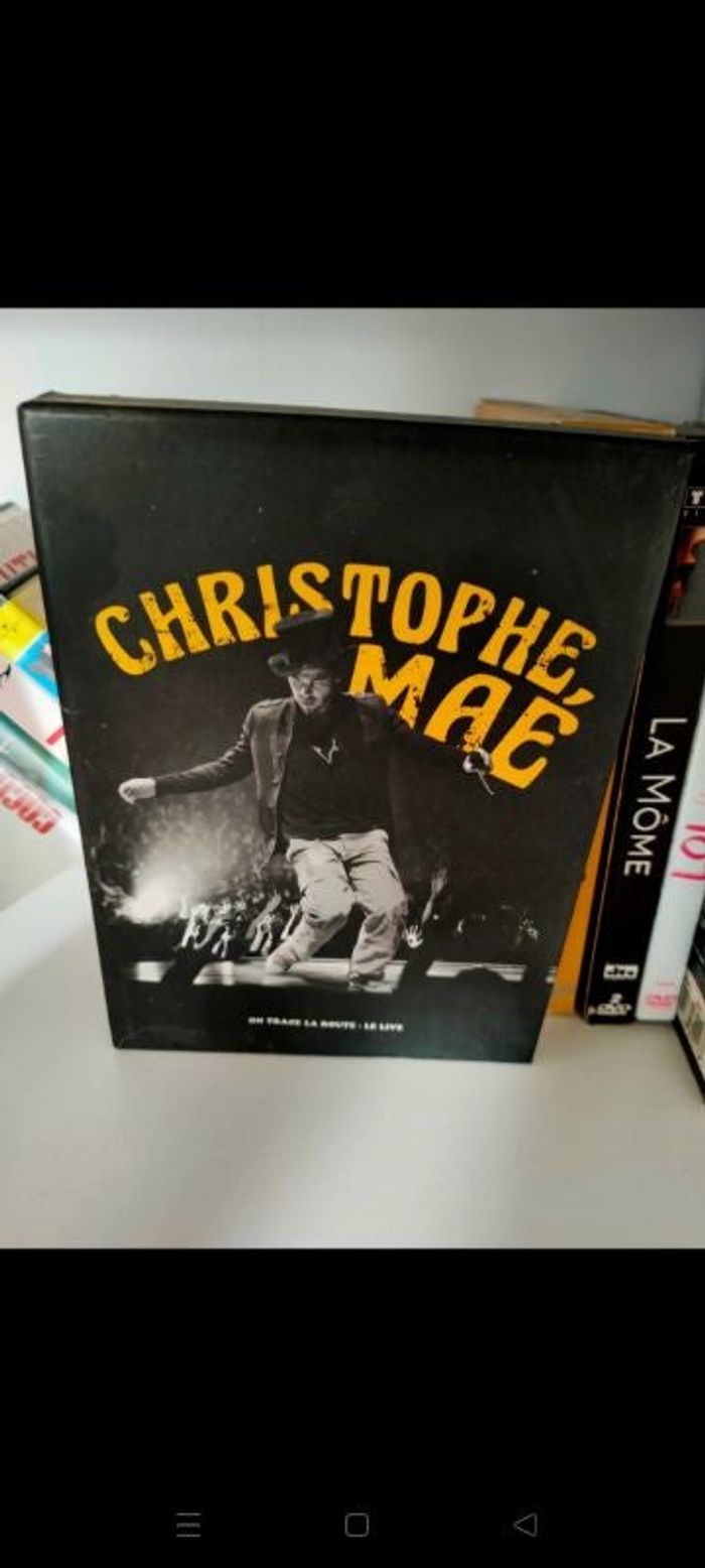 Coffret concert Christophe Maé