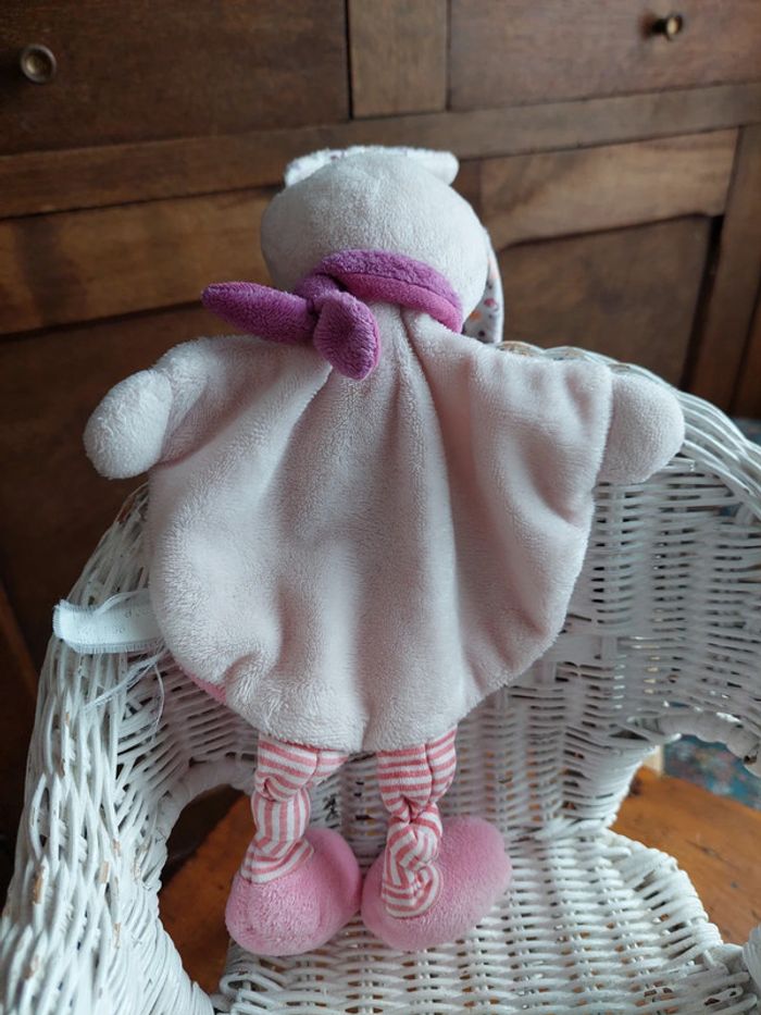 Doudou lapin oreilles liberty Tex - photo numéro 4