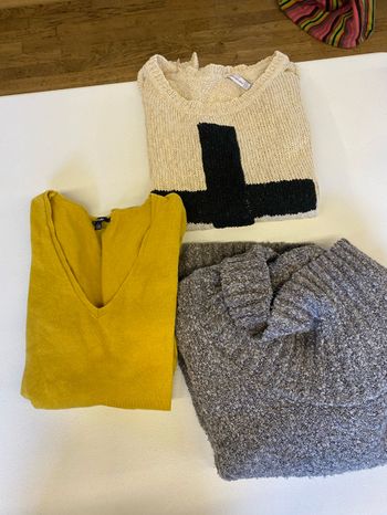 Lot de pull taille L