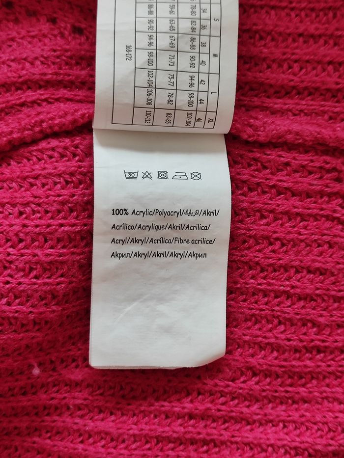 pull rose fuchsia Pimkie - taille M - doux et stylé 💖 - photo numéro 4