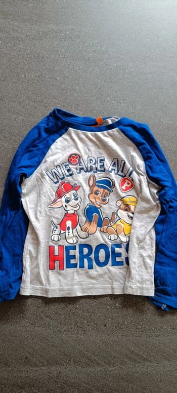 Tee shirt pat patrouille