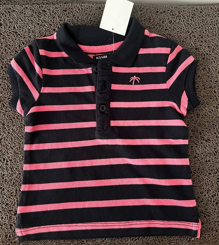 Haut Kiabi bébé fille à rayures 3 mois