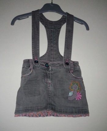 Salopette jupe orchestra grise taille 2 ans