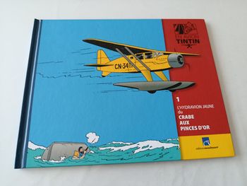 Vend livre en avion tintin 