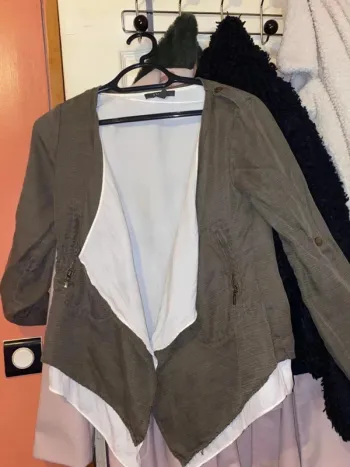 Veste femme vert kaki Esprit