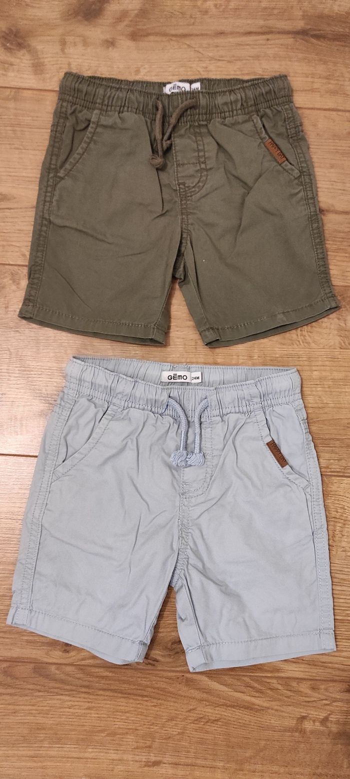 Lot 2 shorts 24 mois Gémo - photo numéro 2